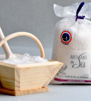 Artisans du Sel - Petit Panier, Pelle En Bois Et Fleur De Sel De Guérande