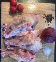 Des Poules et des Vignes à Bourgueil - 6 manchons de canard gras