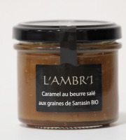 L'AMBR'1 Caramels et Gourmandises - Crème de Caramel au Sarrasin - Pot de 130g