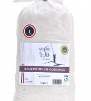 Artisans du Sel - Fleur de Sel de Guérande IGP 100% naturelle - Artisans du Sel - 1kg