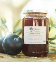 L’Oliveraie du Coudon - Confiture de prune du domaine 390Gr