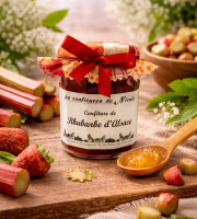 Maison Schmid - Confiture Rhubarbe d'Alsace - Les Confitures de Nicole