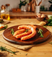 La Ferme Du Reel - Saucisse de Volaille Au Piment d'Espelette - 1kg