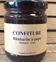 Piments et Moutardes du Périgord - Confiture Rhubarbe à papa 200g
