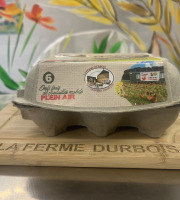 La Ferme Durbois - Oeufs fermiers plein air x6
