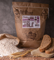 Famille Rochefort - Farine de blé bio T150 (intégrale) 5kg