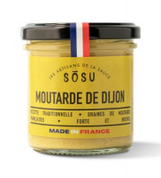 SÒSU, les Artisans de la Sauce - Moutarde de Dijon lot de 9x150g