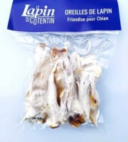Le Lapin du Cotentin - FRIANDISE POUR CHIEN - OREILLES DE LAPIN