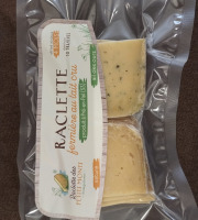 Ferme des Petits Monts - Plateau raclette fermière et BIONATURE/AIL DES OURS- 1 à 2 pers -300 g