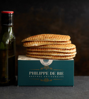 Gaufres Artisanales de Philippe de Bie - Gaufre Rhum- Boîte De 6