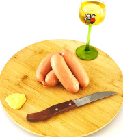 Traiteur Gourmet d'Alsace - Cervelas authentique Alsacien 400Gr