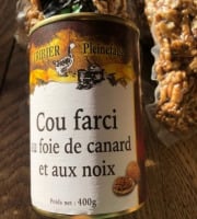 Ferme de Pleinefage - Cou farci au foie de canard et noix - Boîte de 400g