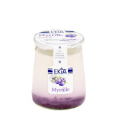 Bastidarra - Ekia - Yaourts bi couche Myrtille - 4 Pots