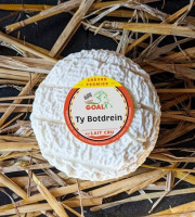 Fromagerie Saint Goal - Ty Botdrein - palet de chèvre demi-sec - 110 g