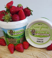 La Ferme de Labergement - Crème glacée 500 ml Fraise