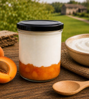 Gaec de l'Elanion - Fromage Blanc Confiture Abricot 130g