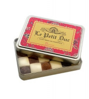 Le Petit Duc - Damier de calissons et pates de fruits - Boite de 120g