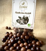 Cocoripop - Noisettes deux chocolats 100g x 8