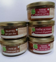 Ferme de Carcouet - Terrines Bio - x 5