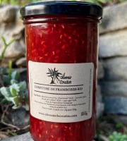 L’Oliveraie du Coudon - Confiture de framboises 300Gr