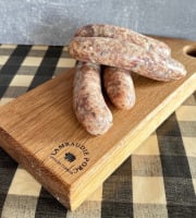 Lambaudie Porc - Saucisse anglaise Cumberland-English honey roast sausages