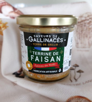 Terre de Gallie - "RECETTE DE FETES" TERRINE DE FAISAN AUX EPICES DE NOËL