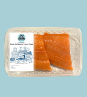 La Paysanne des Mers - Pavés de Saumon Ecosse sans arêtes 2x150g - lot de 4