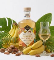 La Fabrique à Alcools / Distillerie Chevreuse - Rhum L'Arrangé Banane Noix de Pécan  - 70cl