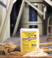 Moulins de Versailles - Préparation Pour Pain Maison Aux 6 Céréales Et 4 Graines - 1kg