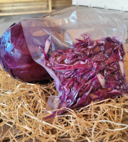 Les Jardins de Gérard - Chou rouge lisse sous-vide (râpée)