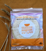 Les Tortillas de Sonora - DLC Courte au 03/08/2024 - Paquet de 10 tortillas de blé artisanales - huile d'olive