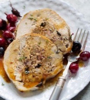 Ferme des Fabres, Vos Manges Gardiens - Rôti de Chapon au foie gras env 1kg