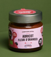 Les Délices de l’Ogresse - Confiture Bio Abricot Fleur d'Oranger 140g