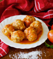 La ferme d'Enjacquet - Albondigas de canard (boulettes de viandes) 500g x 5