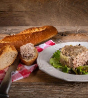 La Ferme de Cabrol - Pâté de Cabrol (10% de Foie Gras de canard) 190g