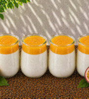 Ferme de l'Elanion - Yaourt Mangue Passion x4