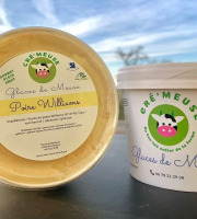 Glaces de Meuse - "Poire Williams" - Sorbet PF (360gr x 3)