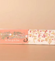 Maison Jonquier - Nougat blanc tendre à la rose - 100g - Artisanal