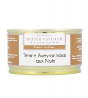 Maison PAPILLON - Artisan depuis 1955 - Terrine Aveyronnaise aux Noix 130g