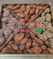 La confiserie d’antan 100% bio - Boite assortiments caramélisées- 200 grammes