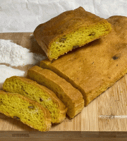 Boulangerie l'Eden Libre de Gluten - Focaccia Curry  – Farine de riz et tapioca