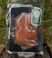 La Truite Fleurie - Lot de 10 plaquettes Truite fumée 120 à 130g