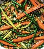 Graines Précieuses - Légumes printaniers au beurre clarifié et au thym frais