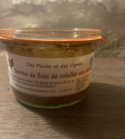 Des Poules et des Vignes à Bourgueil - Terrine De Foie De Volailles Aux Poires