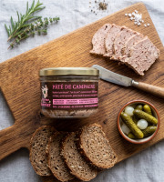 La Ferme du Louvier - Pâté de campagne 180 g de porc élevé en plein air