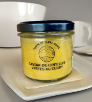 Ferme de Terre Noire - Caviar de lentille au curry 100g