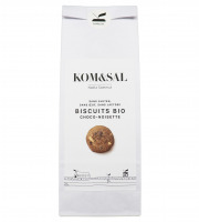 Kom&sal - Biscuits chocolat noisette - 120g