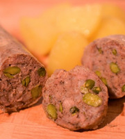 Le Cochon Sans Cochonnerie - Saucisson à cuire pistaché sans nitrite 400g