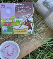 Fromagerie Maurice - Yaourt brassé au Framboise x4