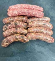 L'Atelier des Gourmets - Boucherie Charcuterie en Provence - Colis de Saucisses Hivernales XXl - 4.5Kg